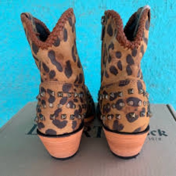 LIBERTY Black Cheetah Boots - Picture 2 of 2